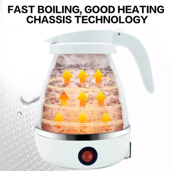 Electric Foldable and Portable Kettle | Travel-Friendly | 600ml