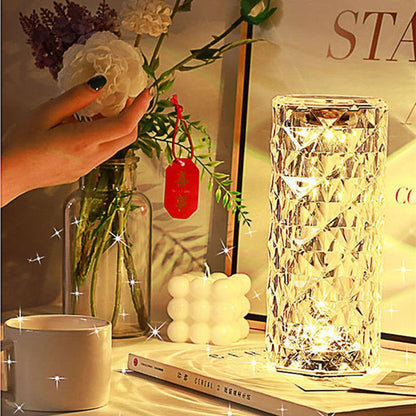 3d- crystal -multicolor lamp